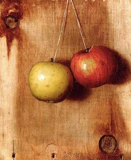 DeScott Evans De Scott Evans: Hanging Apples china oil painting image